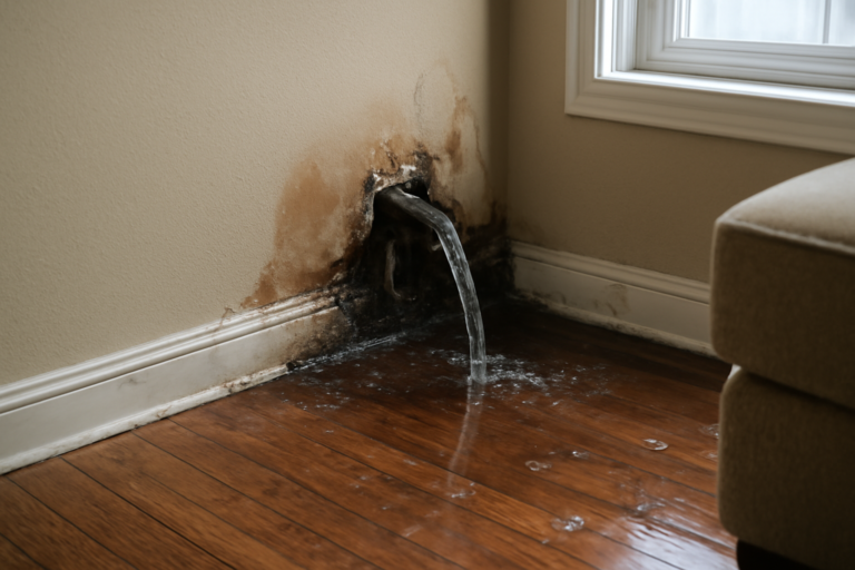 Broken Pipe Water Removal