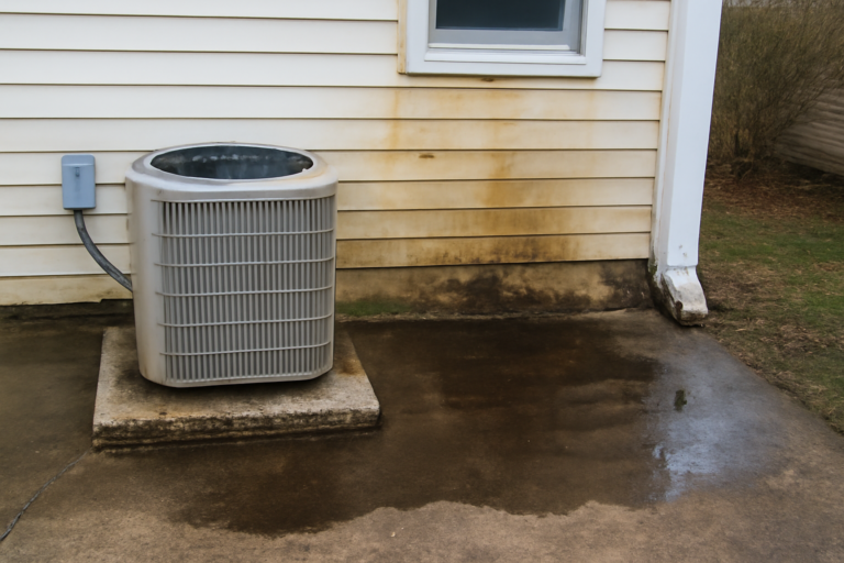 HVAC Leak Water Removal